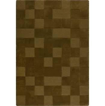 Kusový koberec Moderno Checkerboard Green - doprava zdarma