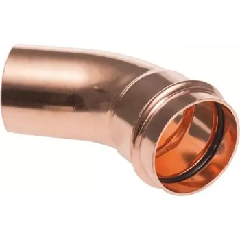 CU oblouk lisovací 45° I/A 18 mm - PRESS VODA