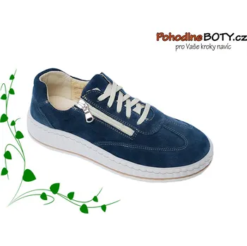 Dámské mokasíny Dámské pohodlné boty s platformou Stiledivita modré 9226