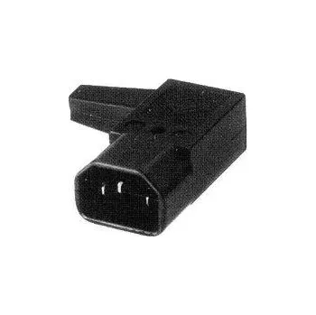 Kabel do PC PremiumCord konektor IEC 320 C14 10A pravoúhlý