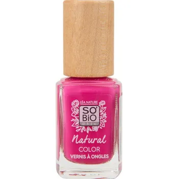 Přípravek na nehty Lak na nehty 40 bohémská růžová SO’BiO étic 11 ml