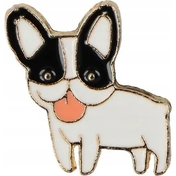 Brož Brož ozdobná buldok