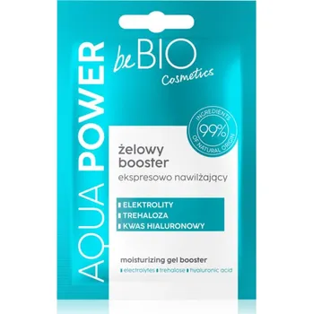 Pleťová maska beBIO AQUA POWER osvěžujicí a hydratační booster 10 ml