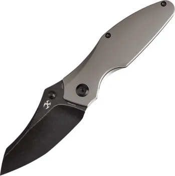 kapesní nůž KANSEPT Baba Yaga Blackwash CPM 20CV 0,157" / 4,0mm Bronzově eloxovaný titan K10