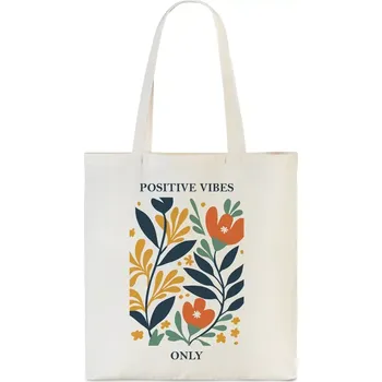 Dámská textilní taška Positive Vibes - Punta Trendy Shopper 10510-2024 s moderním designem a praktickým využitím | Cooltovka.cz