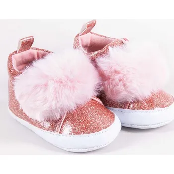 Capáčky YOCLUB capáčky kojenecké růžové, velikost 16