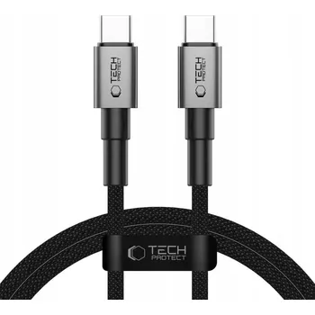 Datový kabel Kabel Tech-protect USB typ C - USB typ C 1 m šedý