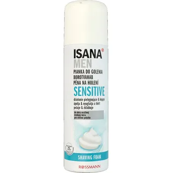 Isana Men Pěna na holení Sensitiv 300 ml – pro citlivou pleť