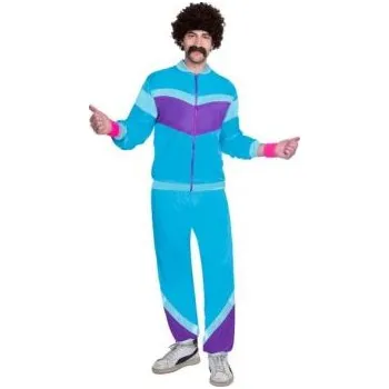 Kostým retro šusťáková - souprava 80.léta - pánský - vel. XL