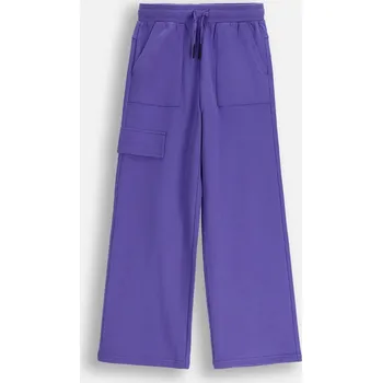 Dětské tepláky fialové dívčí soupravy 164 Coccodrillo ZC5