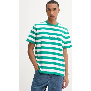 Pánská móda Bavlněné tričko Guess Jeans M4YI84.K9XF1 zelená 76A, vel. S