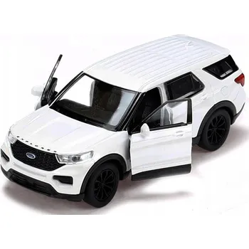 autíčko FORD EXPLORER 2023 WELLY KOVOVÝ MODEL 1:34-39 BÍLÝ