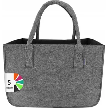 Kabelka Idea Home shopper taška plst šedá