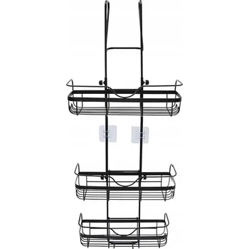 Drátěná police ZÁVĚSNÁ KOUPELNOVÁ POLICE DO SPRCHY SPRCHOVÁ POLICE DO SPRCHOVÉHO KOUTU