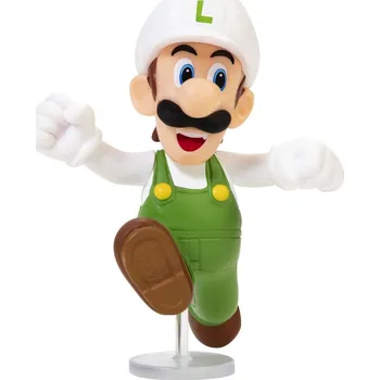 Figurka Alltoys Figurka Super Mario 6 cm Fire Luigi