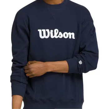 Pánská mikina Wilson M Teams Crewneck Classic Navy Oblečení pánské: XL
