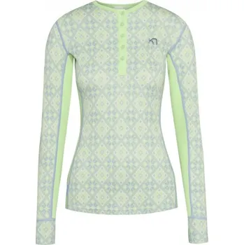 Dámské tričko Dámské merino triko Kari Traa Rose Zelená M