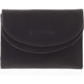 Peněženka Diviley malá kožená peněženka 2212 BLACK