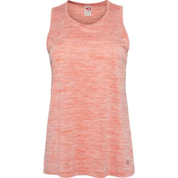 Dámské turistické tílko Kari Traa Sanne Oranžová S