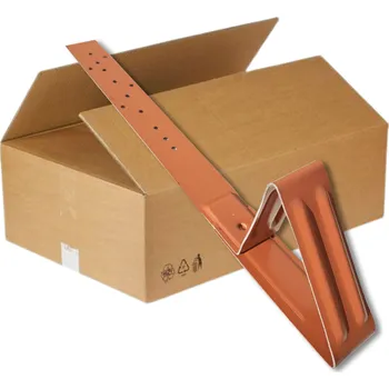 Střecha PRODOMOS line Protisněhový hák A400 pro střešní šindele RAL 8004 cihlově červená 100 ks | cena za ks