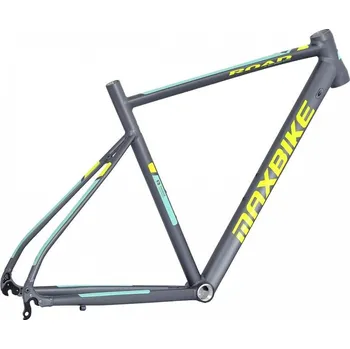 Ráfek na kolo Maxbike rám ROAD Alu 2020 (šedá/tyrkysová)