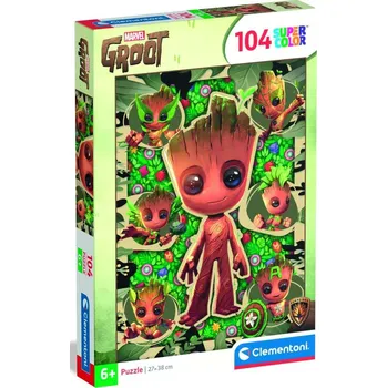 Puzzle Clementoni puzzle 104 Marvel Já jsem Groot