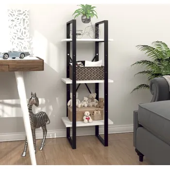 Knihovna Regál VidaXL 30 cm x 40 cm x 30 cm bílý