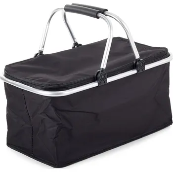 Termo piknikový koš 23 x 43 x 20 cm Barva: Černá