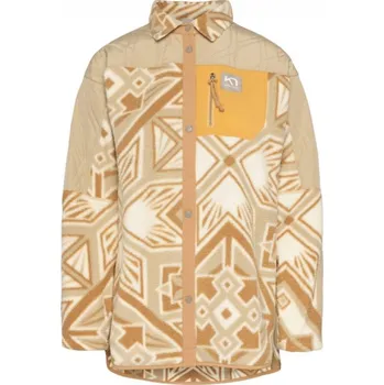 Dámská mikina Dámská plyšová mikina Kari Traa Rothe Jacket Shirt Béžová XS