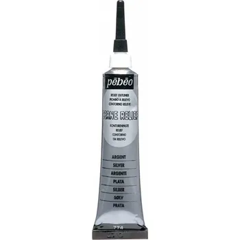 Výtvarná barva Kontura PEBEO Cerne Relief 20 ml