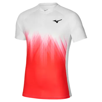 Běžecké oblečení Běžecké tričko Mizuno Shadow Polo 62GA101201 Velikost textilu: M