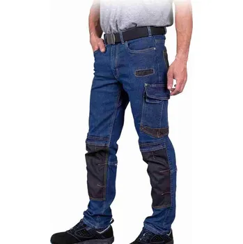 Pracovní obuv Dlouhé pracovní kalhoty Reis JEANS303-T GB vel. 58