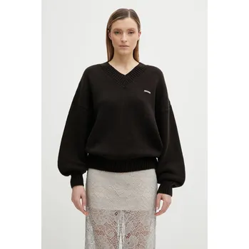 Dámský svetr Vlněný svetr Rotate, S, hnědá, 89X