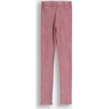 Dívčí legíny růžové dětské getry žebrované vel. 146 Coccodrillo ZC5