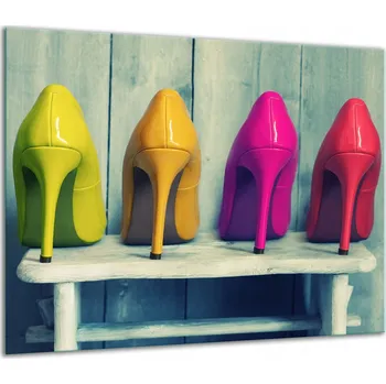 Obraz SKLENĚNÁ OCHRANNÁ DESKA NA SPORÁK 60x52 BOTY