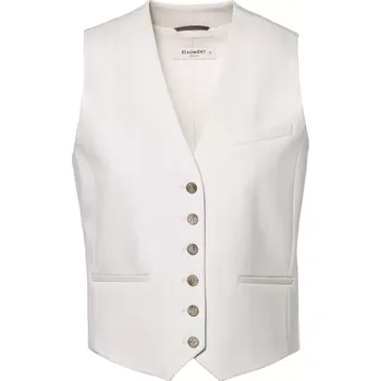 Dámská vesta BEAUMONT dámská vesta béžová s bílým proužkem