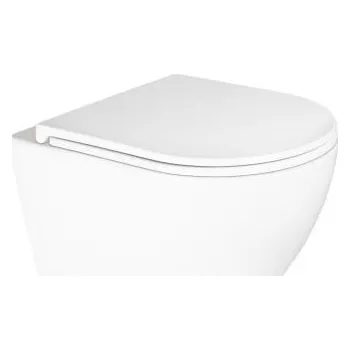 WC sedátko WC sedátko Oltens Hamnes Kort bílé duroplast
