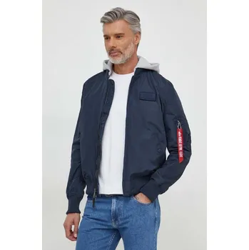 Bunda Alpha Industries MA-1 TT Hood 196108 námořnická modř 59X, vel. M