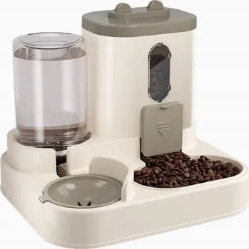 Miska pro psa Sada dvou misek na krmení Ecarla, plastové, 650 ml