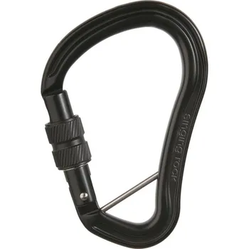 smyčka Karabina Singing Rock Hector Screw BC Black Barva: černá