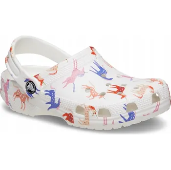 Dámské pantofle Crocs Classic Character Print Clog 209695-9CD pantofle J1 32-33 JEDNOROŽCI (Jednorožci)