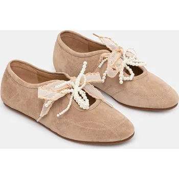 Dámské baleríny Semišové baleríny Answear.LAB LT263-2.cjk béžová 80X, EUR 37