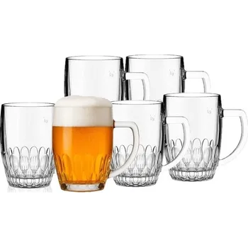 Sklenice Sahm Pivní půllitry LUISA 0,5 l 6 ks