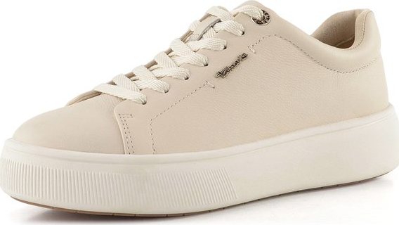Tamaris tenisky na platformě ivory leather 1-23736-42 - 40 | P702036