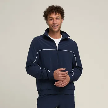 Pánská bunda Wilson M Team Woven Jacket Colorblock Navy Oblečení pánské: XXL