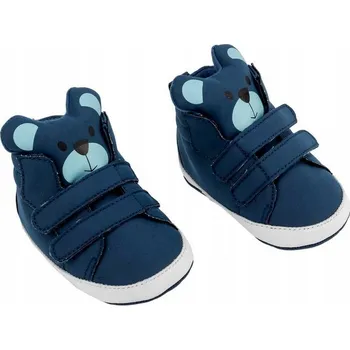 Capáčky YOCLUB botičky kojenecké modré, velikost 16