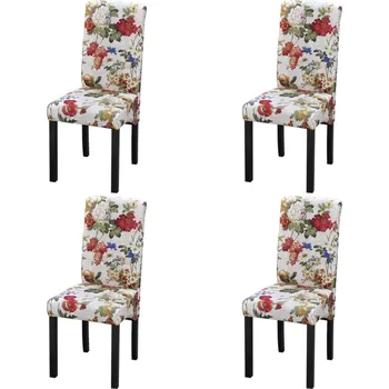 Jídelní židle Jídelní židle 4 ks vícebarevné textil - 8718475948247