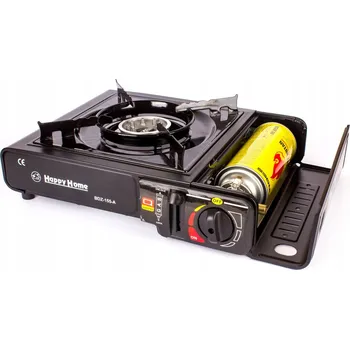 Turistický vařič Přenosný turistický plynový vařič na kartuše černý BDZ-155-A