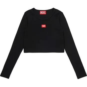 Chlapecké tričko Dětské tričko s dlouhým rukávem Diesel TBALLETD T-SHIRT J02452 černá 99X, vel. 120