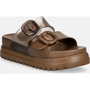 Dámské pantofle Pantofle Melissa MELISSA COZY PLATFORM AD M.36158.BT685 hnědá 88X, EUR 40